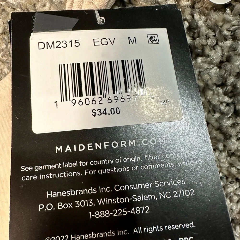 NWT Maidenform Women's M Seamless Crop Tank Wireless Bralette Size Medium - Picture 7 of 9